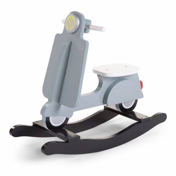 CHILDHOME Rocking Scooter - MintBlue/Black
