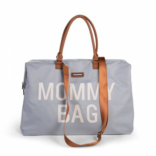 CHILDHOME Mommy Bag Big Grey - OffWhite