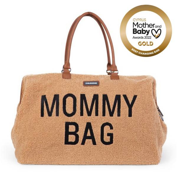 CHILDHOME Mommy Bag -Teddy Beige