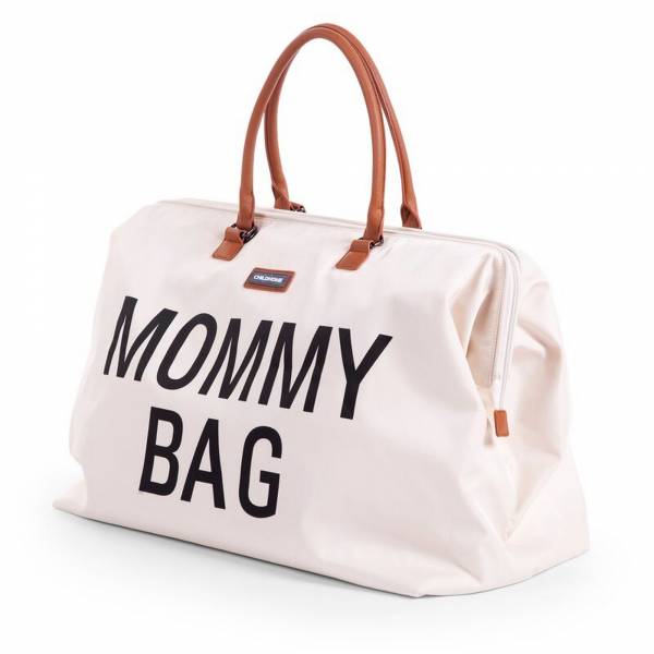 CHILDHOME Mommy Bag Big - OffWhite/Black