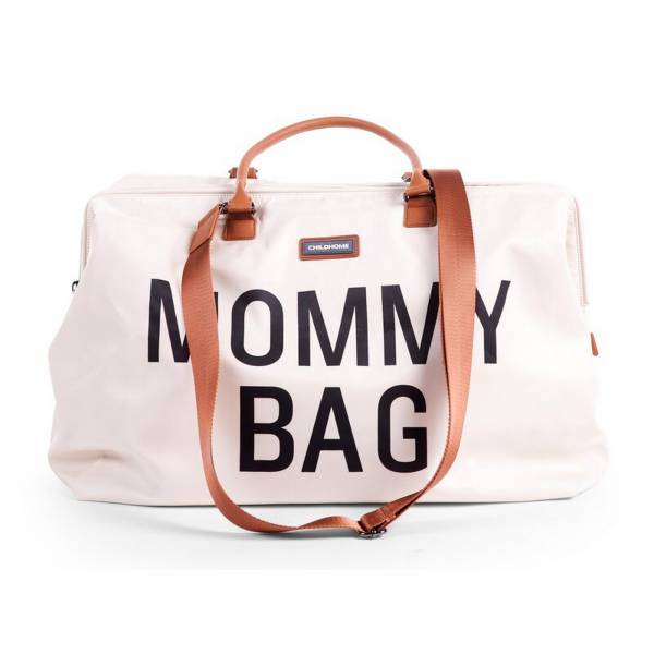 CHILDHOME Mommy Bag - Off White/Black