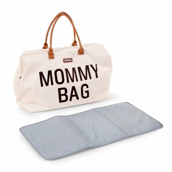 CHILDHOME Mommy Bag Big - OffWhite/Black