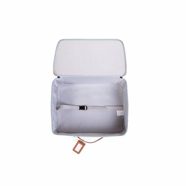 CHILDHOME Mini Traveller Kids Suitcase - Grey/OffWhite