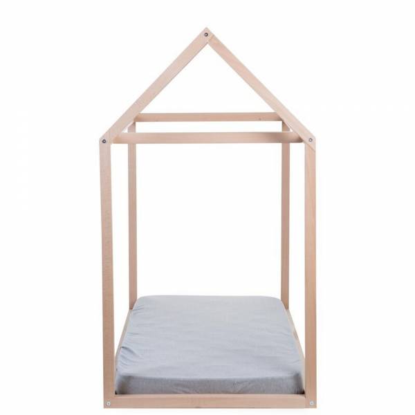 CHILDHOME Bed Frame House 70x140 - Natural