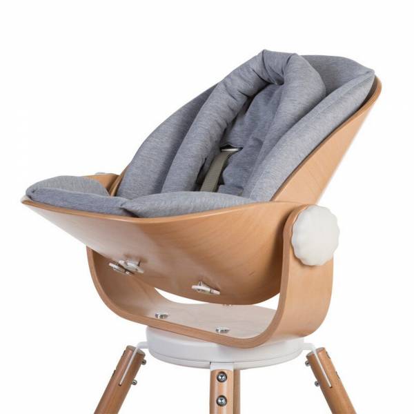 CHILDHOME Evolu Newborn Cushion Jersey - Grey