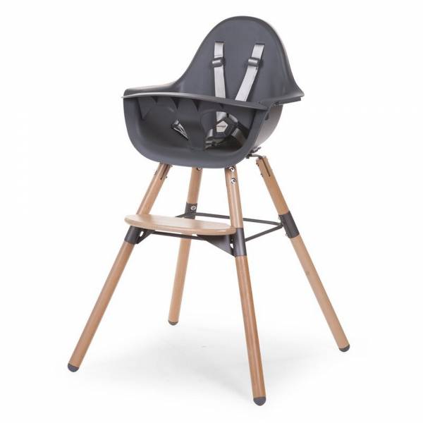 CHILDHOME Evolu 2 High Chair - Natural/Anthracite