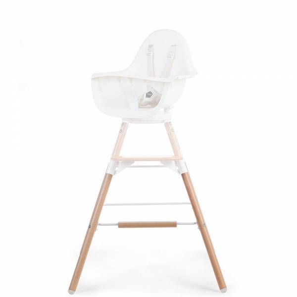 CHILDHOME Evolu Extra Long Legs+Footstep - Natural