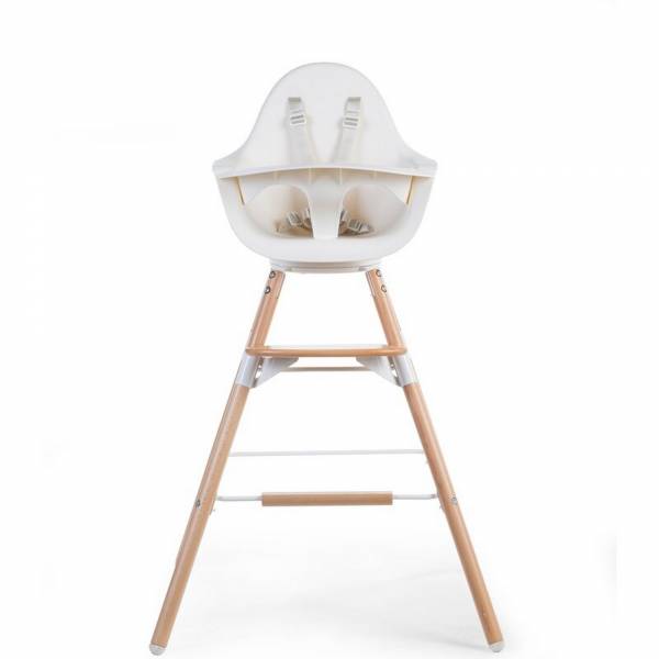 CHILDHOME Evolu Extra Long Legs+Footstep - Natural