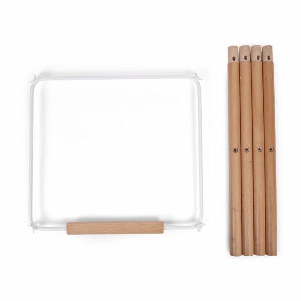 CHILDHOME Evolu Extra Long Legs+Footstep - Natural