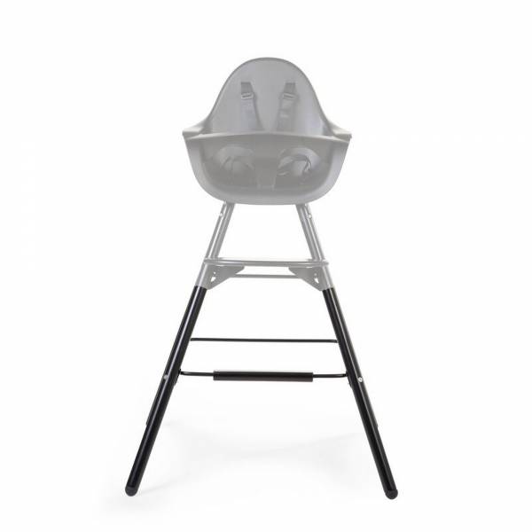 CHILDHOME Evolu 2 Extra Long Legs+Footstep - Black