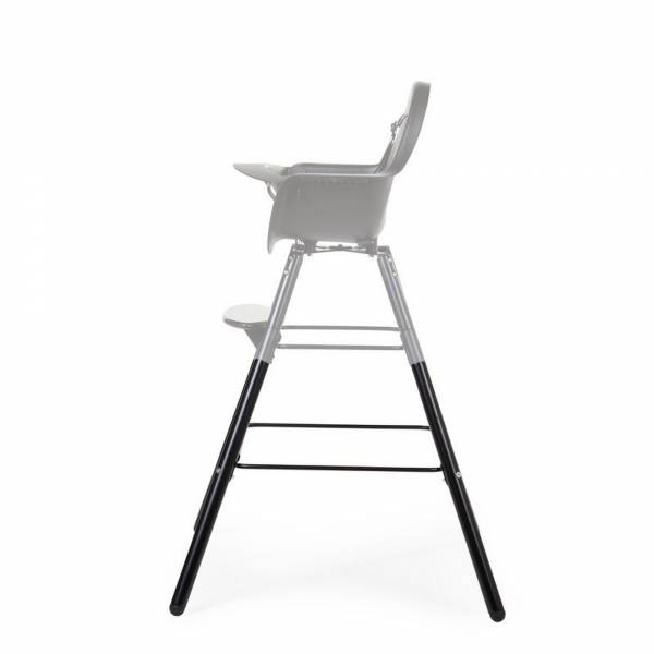 CHILDHOME Evolu 2 Extra Long Legs+Footstep - Black