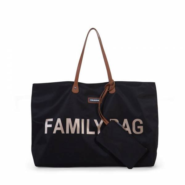 CHILDHOME Family Nursery Bag - Black