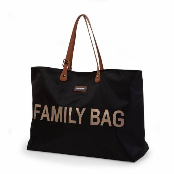 CHILDHOME Family Nursery Bag - Black