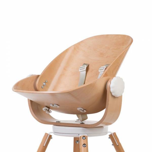 CHILDHOME Evolu Newborn Seat for Evolu2+one80 - Nat/White