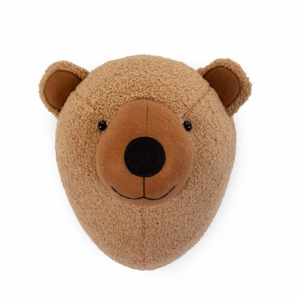 CHILDHOME Head Wall Deco - Teddy Bear 