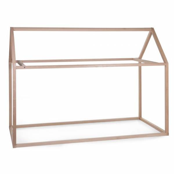 CHILDHOME Bed Frame House 90x200 - Natural