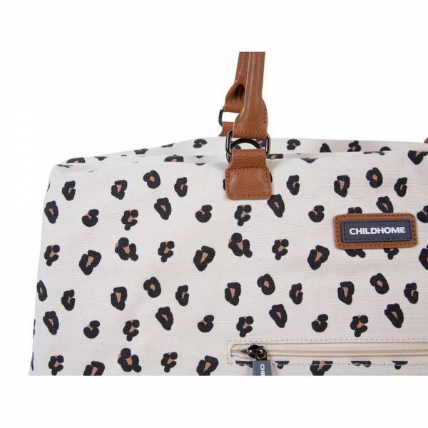 CHILDHOME Mommy Bag Big - Canvas Leopard