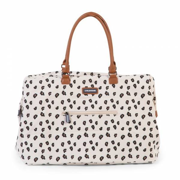 CHILDHOME Mommy Bag - Canvas Leopard