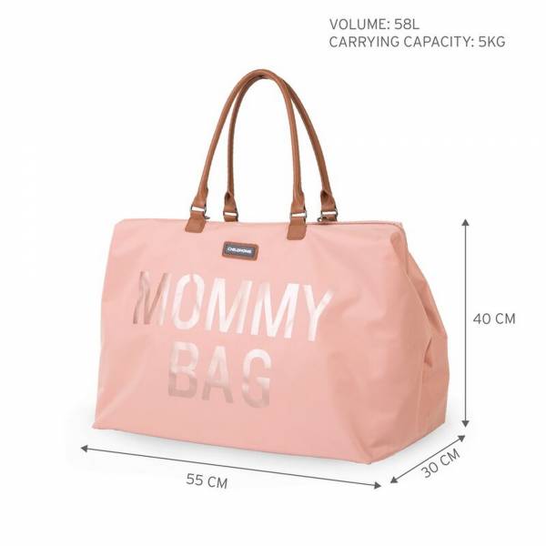 CHILDHOME Mommy Bag Big Pink - Copper