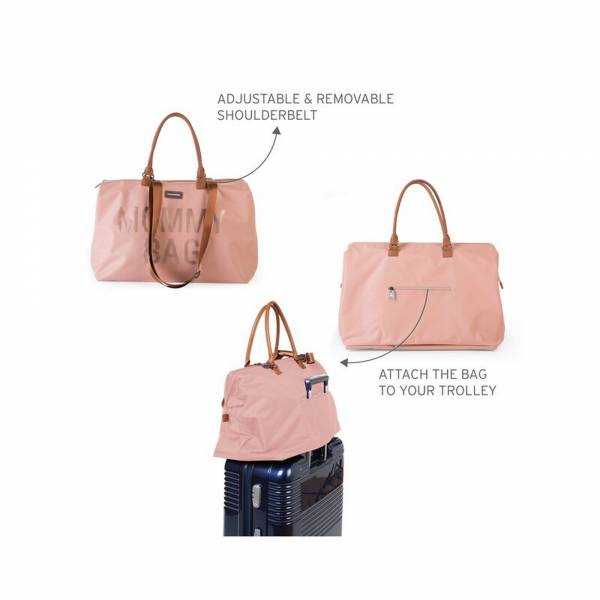 CHILDHOME Mommy Bag - Pink/Copper