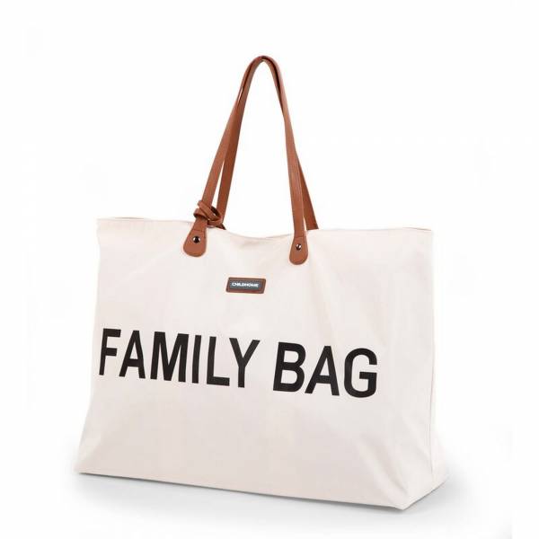 CHILDHOME Family Bag - OffWhite Black