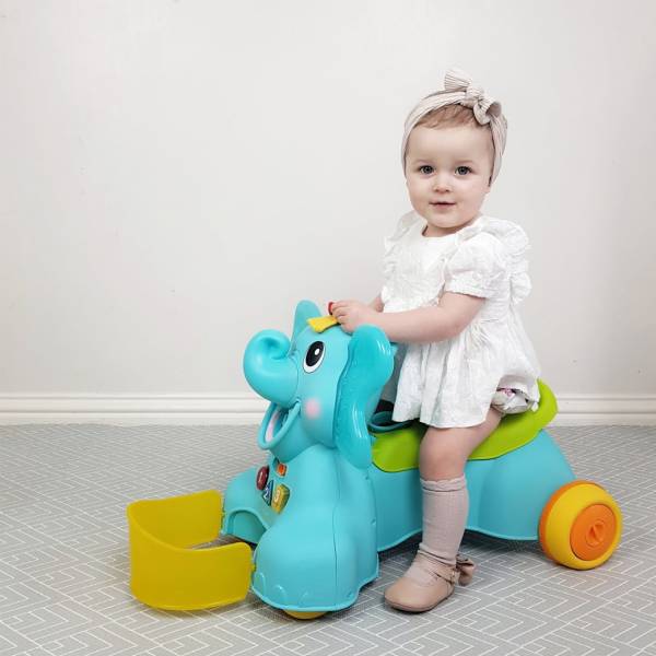 INFANTINO 3in1 Sit Walk & Ride - Elephant