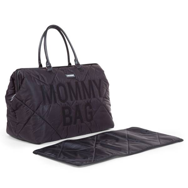 CHILDHOME Mommy Bag Puffered - Black