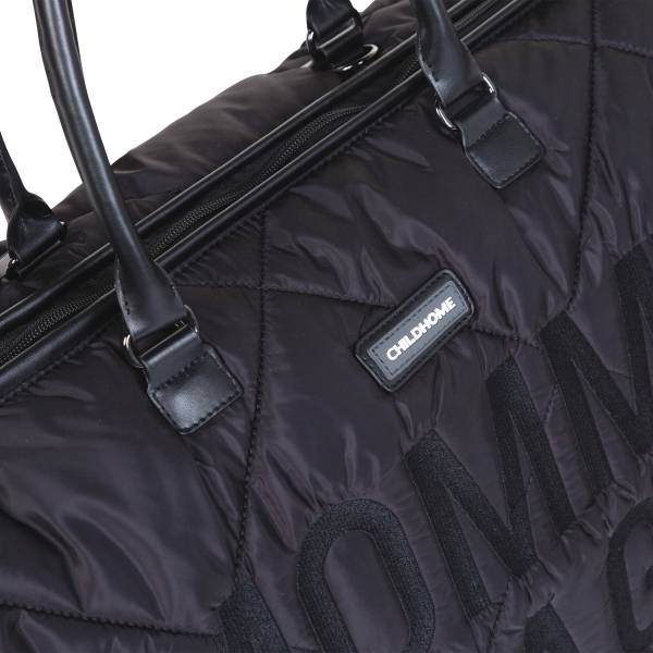 CHILDHOME Mommy Bag Puffered - Black