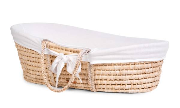 CHILDHOME Moses Basket Soft Cornhusk - Natural/OffWhite cover