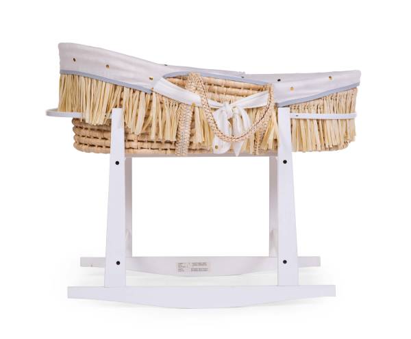 CHILDHOME Moses Basket Rocking Stand - White 