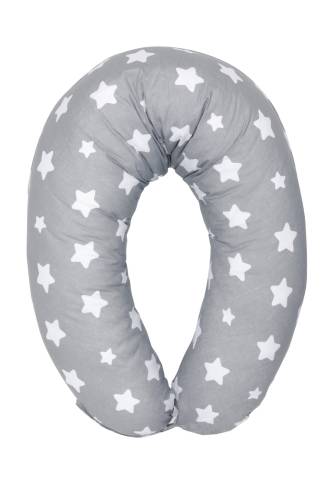 FILLIKID Nursing Pillow Filling Fiber 190cm - Grey Stars