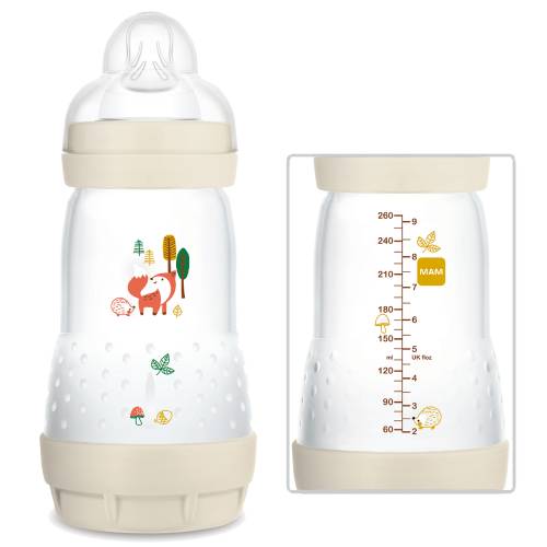 MAM Easy Start Anticolic Bottle Nature 260ml - Ecru