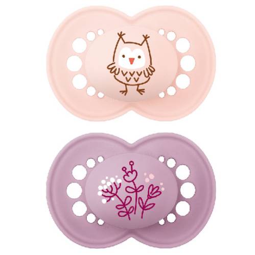 MAM Soother Original Elements Matt 6+ - Girl