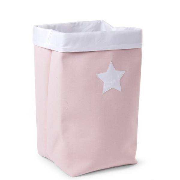 CHILDHOME Canvas Box 32x32x60 - Pink White 