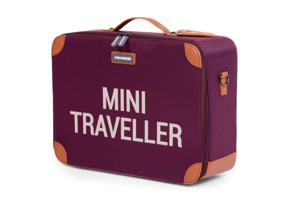 CHILDHOME Mini Traveller Kids Suitcase - Aubergine S