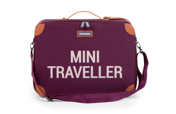 CHILDHOME Mini Traveller Kids Suitcase - Aubergine S