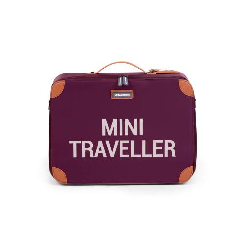 CHILDHOME Mini Traveller Kids Suitcase - Aubergine S