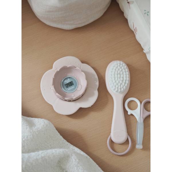 BEABA Lotus Thermometer - Old Pink