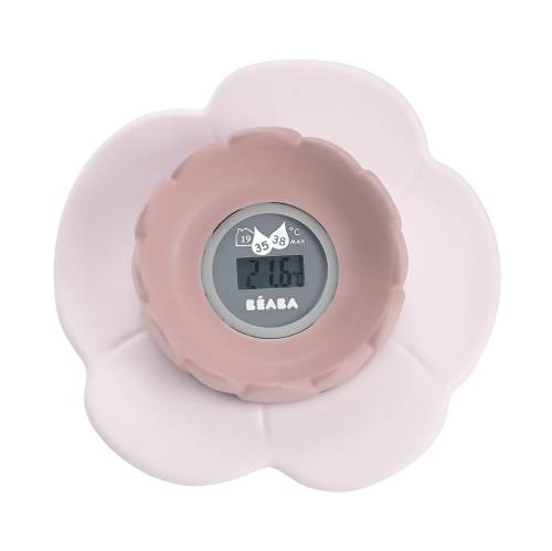 BEABA Lotus Thermometer - Old Pink