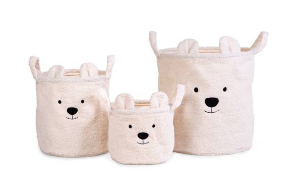 CHILDHOME Teddy Basket 25x20x20 - Off White