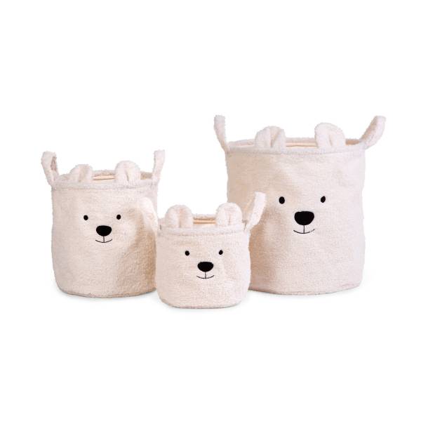 CHILDHOME Teddy Basket 40x40x40 - Off White