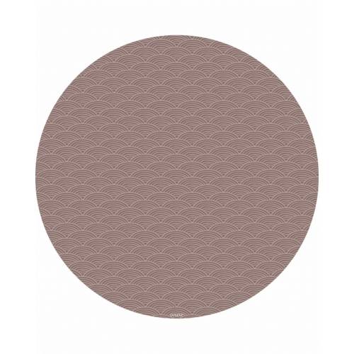 Eeveve Floor Mat Round - Rainbow Taupe