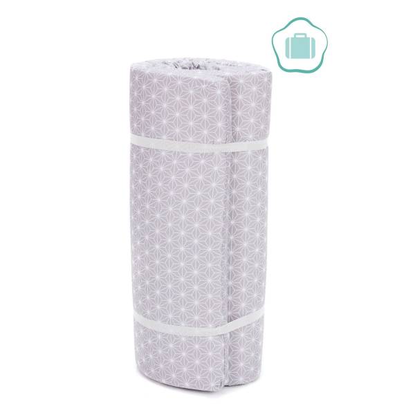 FILLIKID Mattress for Travel Cot - Cube Grey