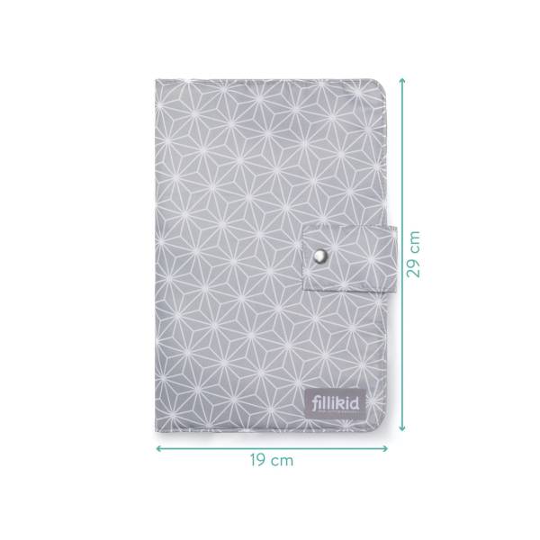 FILLIKID Diaper Bag - Cube Grey