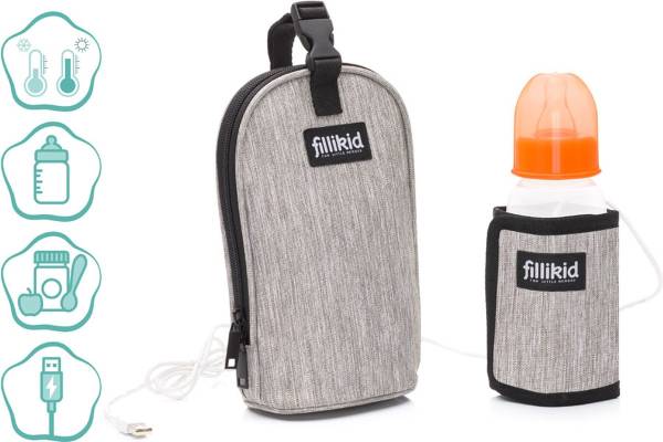 FILLIKID Bottle Warmer - LightGrey Melange