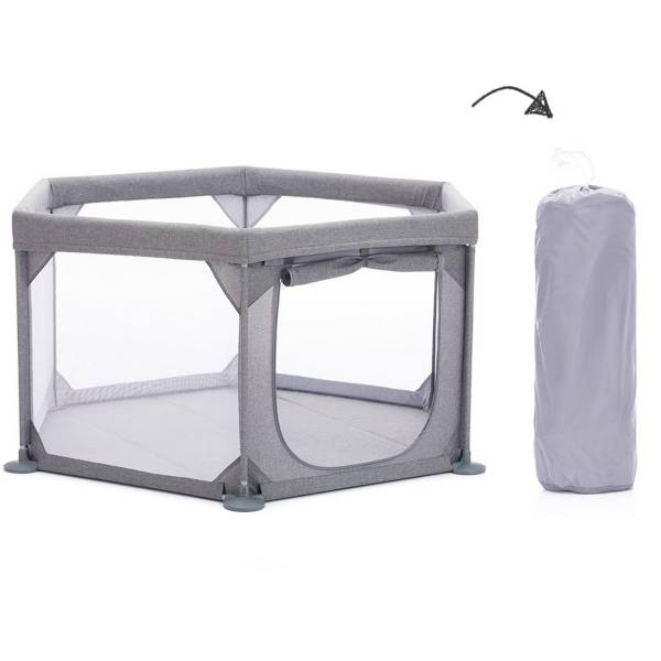 FILLIKID Playpen Prag - Grey