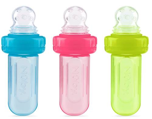 NUBY Easy Squeezy Silicon Feeder 