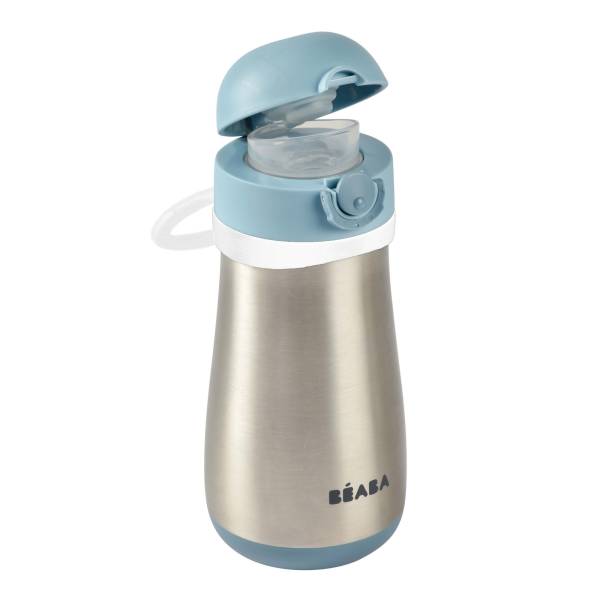 BEABA Stainless Steel Bottle 350ml - Windy Blue