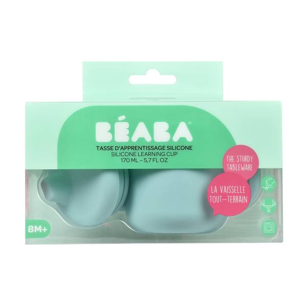 BEABA Silicone Learning Cup - Blue