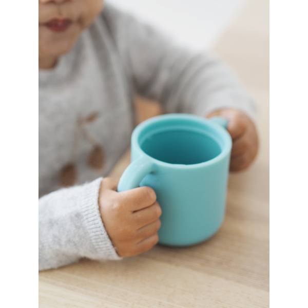 BEABA Silicone Learning Cup - Blue